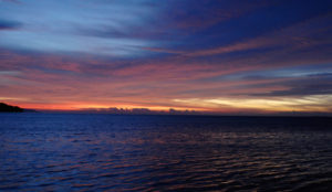 sunset raja ampat